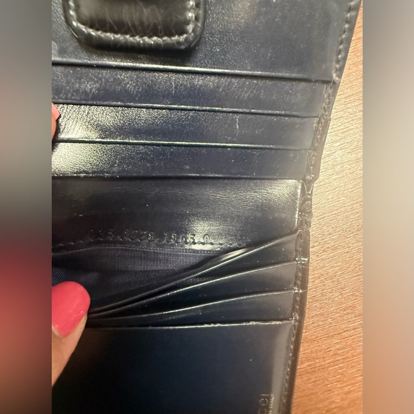 VTG Gucci Bamboo Bifold Leather Wallet - Picture 8 of 8